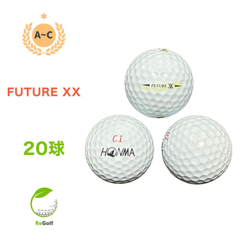 【中古】 ロストボール 本間ゴルフ ホンマ FUTURE XX フューチャーXX 20球 ACランク ゴルフボール リゴルフ